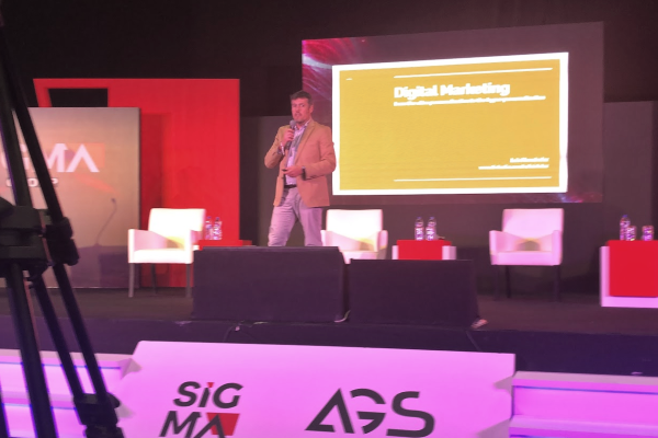 Speaking at SiGMA Dubai