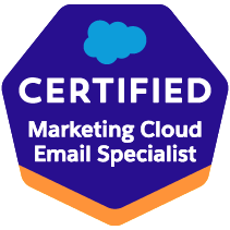 Salesforce Certified Marketing Cloud Email Specialist